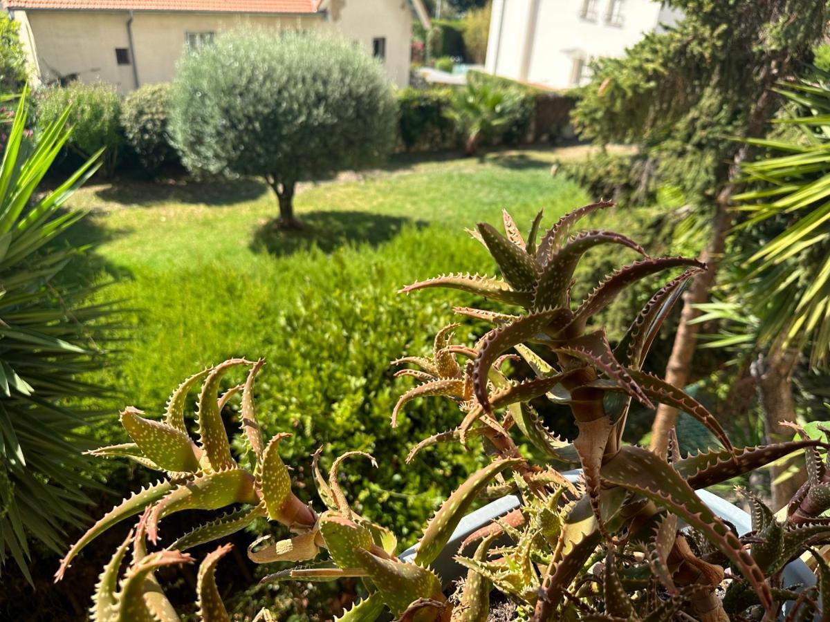 Location De Chambre Privee Dans Residence Prive, Jardins Et Parking Gratuit 1 Min To Tramway Et 9 Min De Centre-Ville, Accessibilite A Plusieurs Transports Nice Luaran gambar